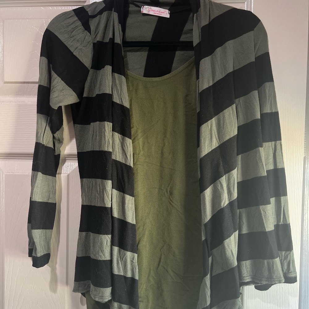 Cami and Cardi Size Small